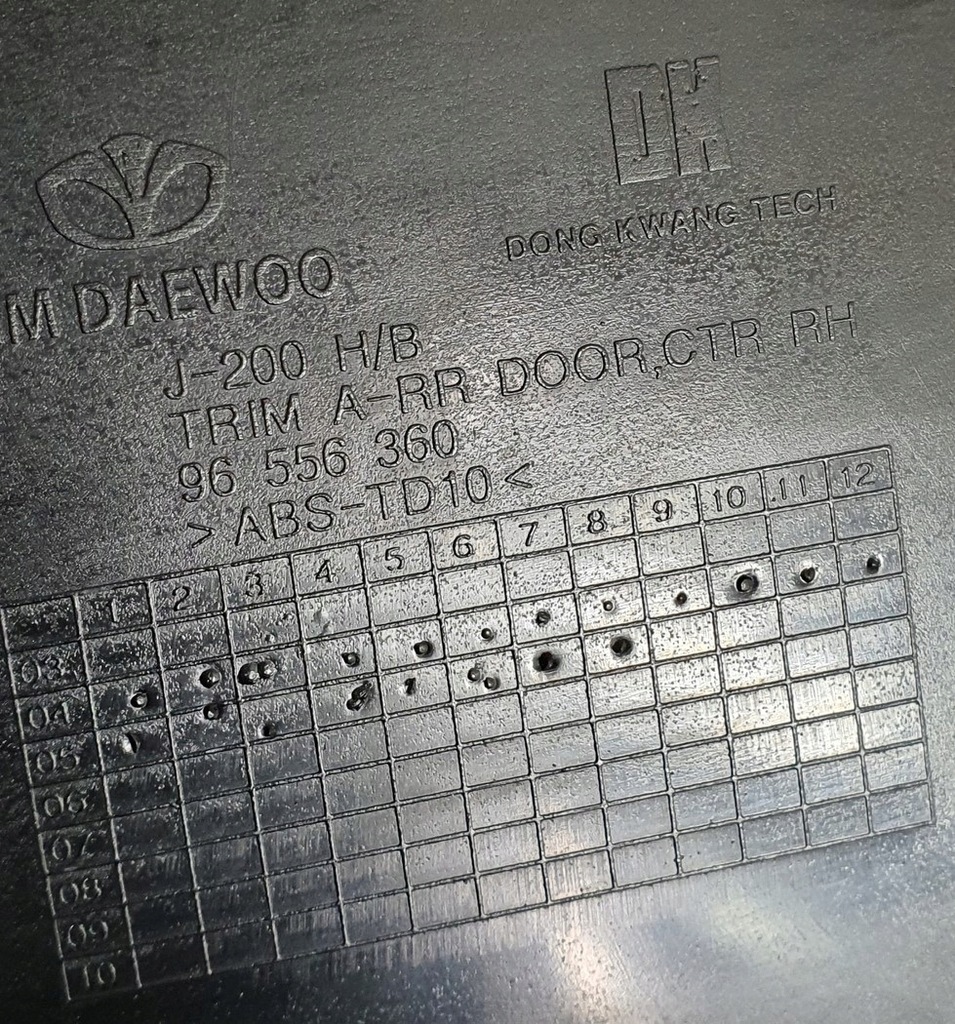 фото №9, Обивка обшивка дверь правый задняя chevrolet lacetti