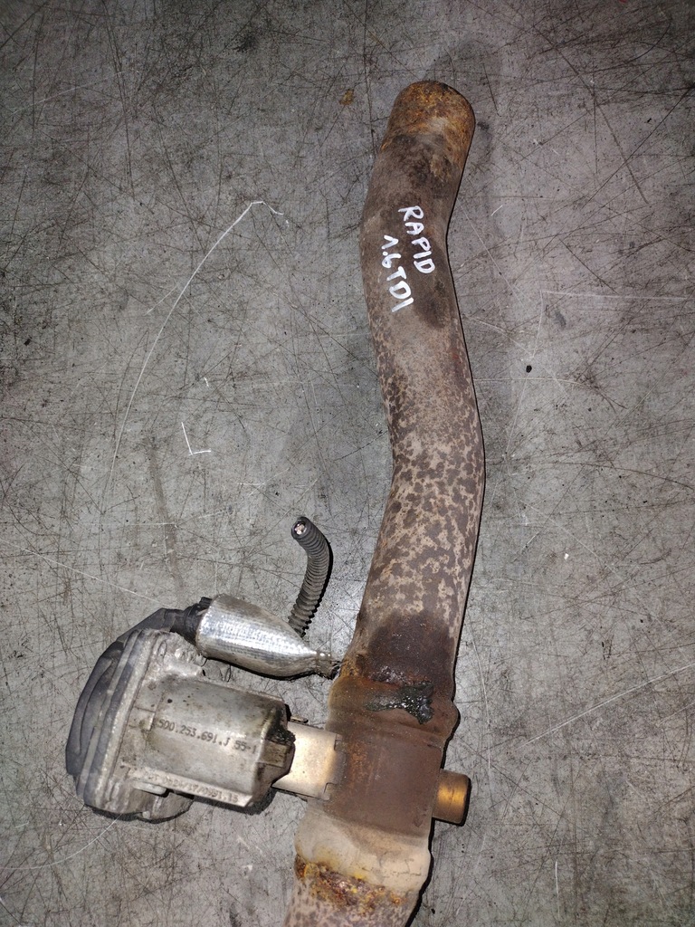 фото №4, Дросельна заслінка 5d0253691j skoda rapid 1.6 tdi