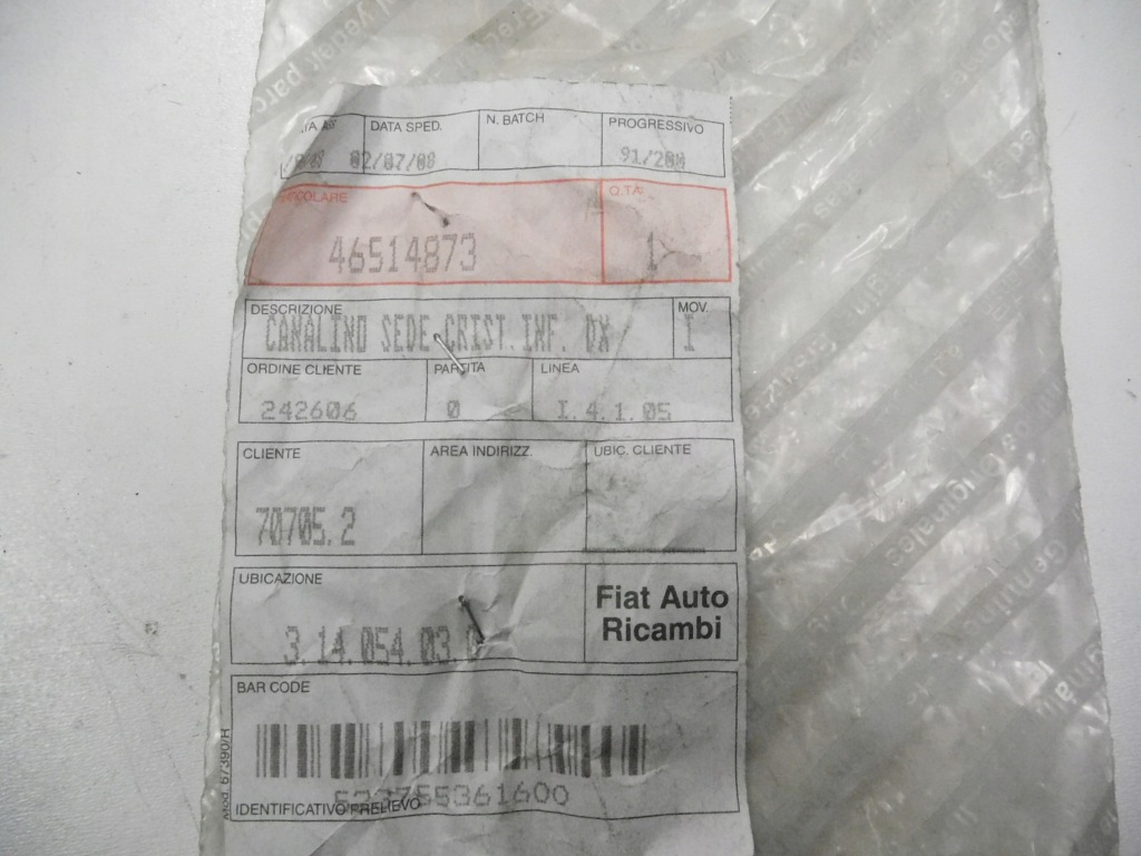 фото №9, Направляющая стекло правый перед fiat multipla 98- 46514873