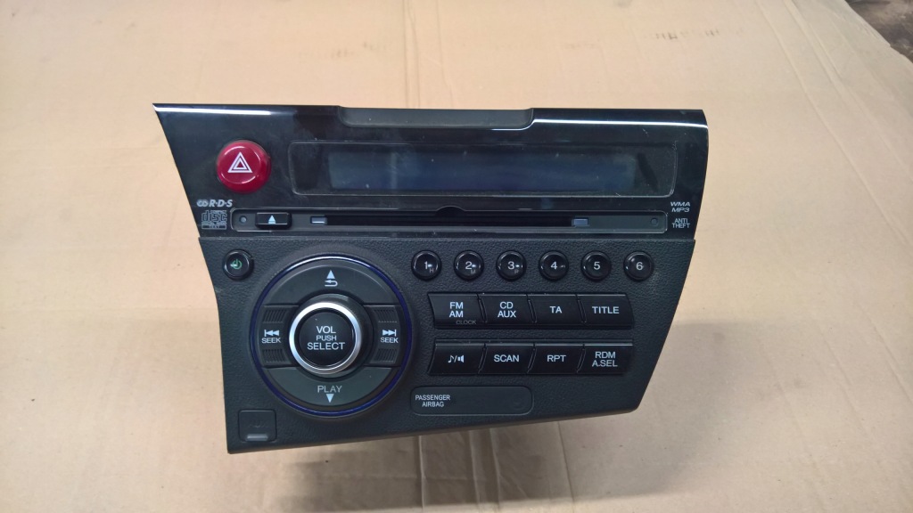 фото №1, Радіо панель europa honda cr-z crz 2010-16 з код