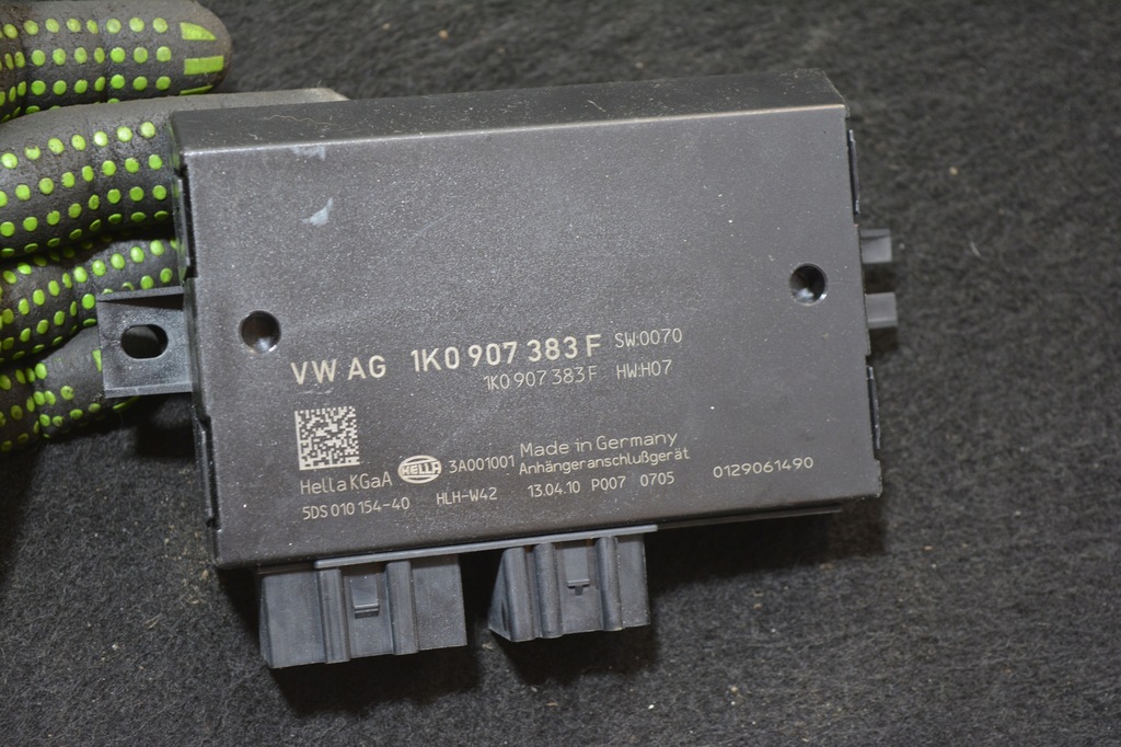 фото №1, Audi a3 8p lift модуль фаркоп 1k0907383f