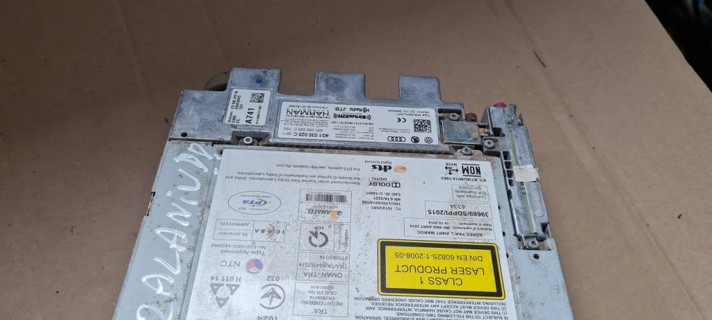 фото №12, S6 c7 4g a6 lift мультимедиа блок mmi станция 4g1035025c na запчасти