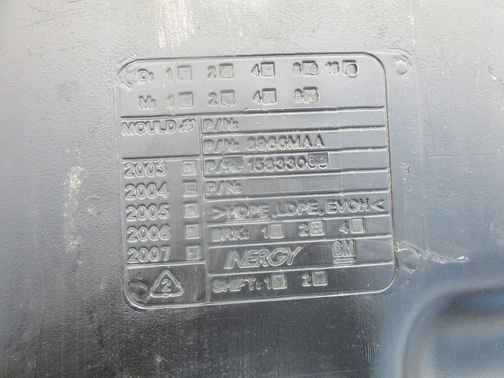 фото №8, Hummer h3 3.7i 2007 бак bak пального помпа kpl