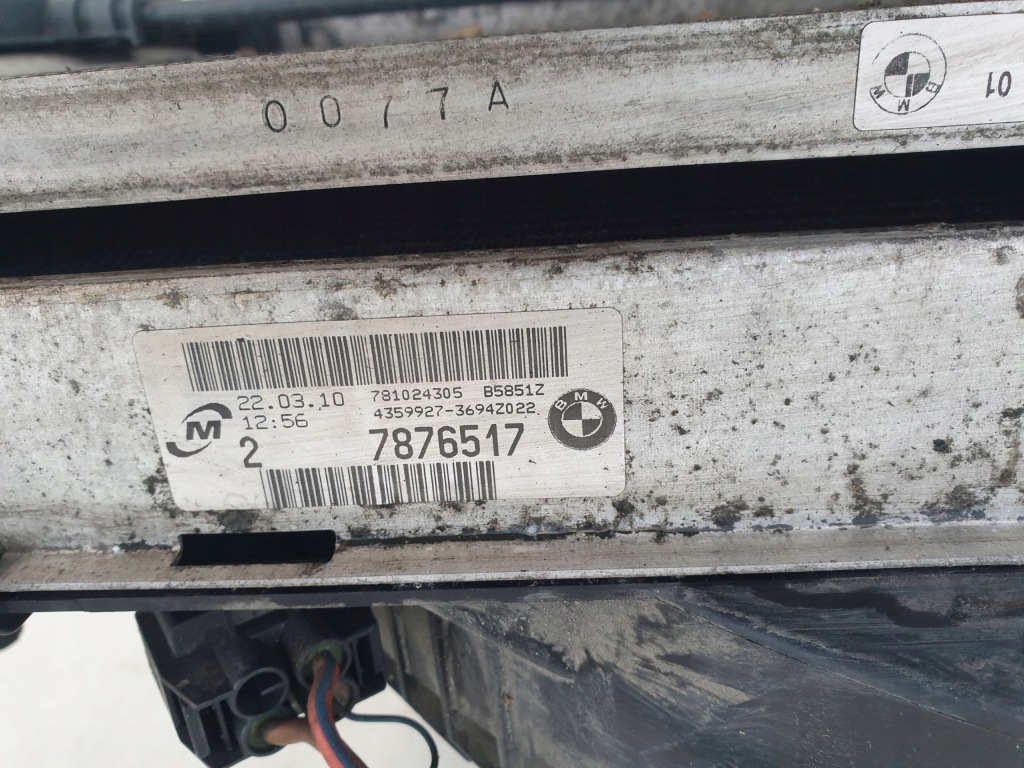 Bmw x1 e84 09-15 2.0d автоматическая коробка передач радиатор перед woda kliwa вентилятор с Разборки