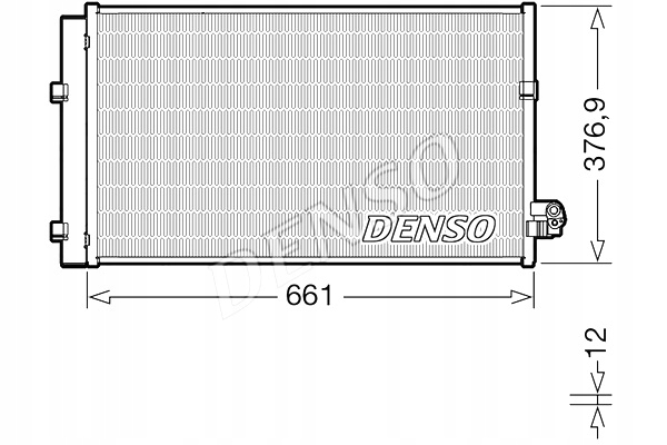 фото №2, Конденсатор кондиціонера bmw denso
