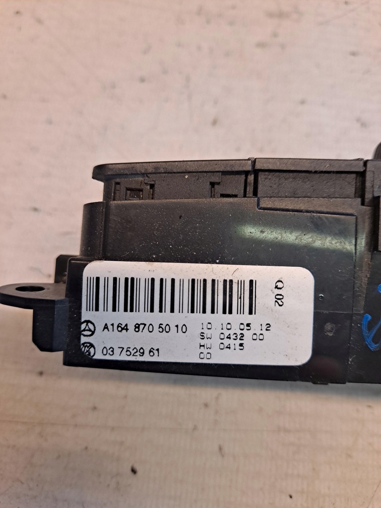 фото №6, Панель управление переключатель mercedes ml w164 a1648705010