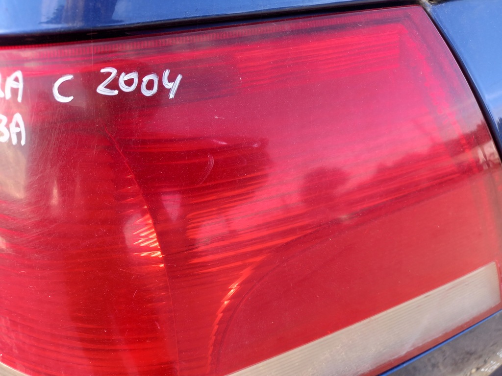 фото №7, Opel vectra c лампа правый задняя правая задняя крыло