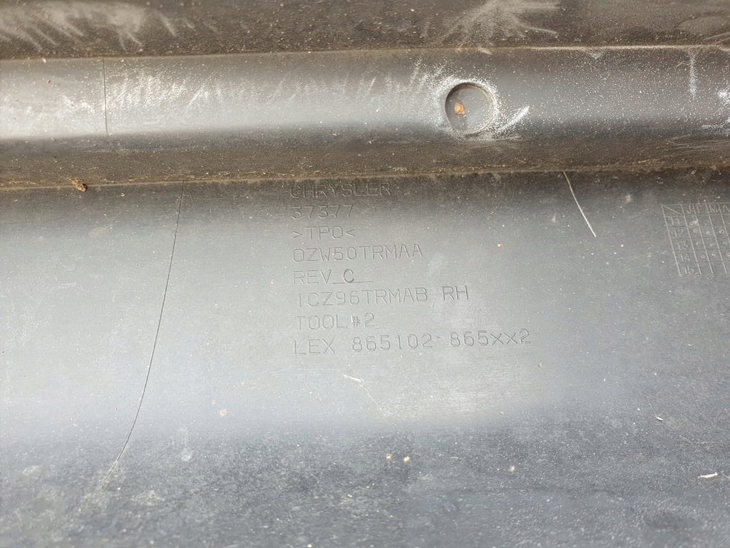 фото №9, Dodge grand caravan молдинг поріг права