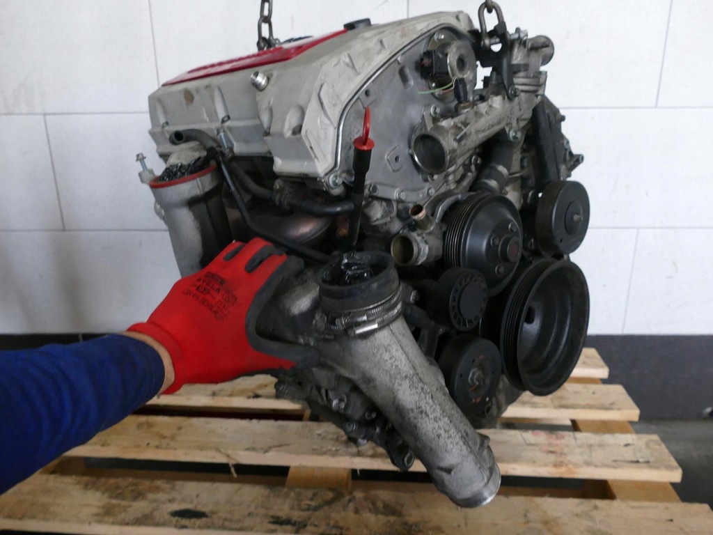 фото №10, Mercedes slk 230 r170 2.3 компрессор двигатель 01r