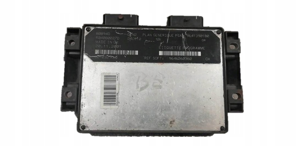 фото №1, Citroen berlingo i 1.9d блок управления 9646260380