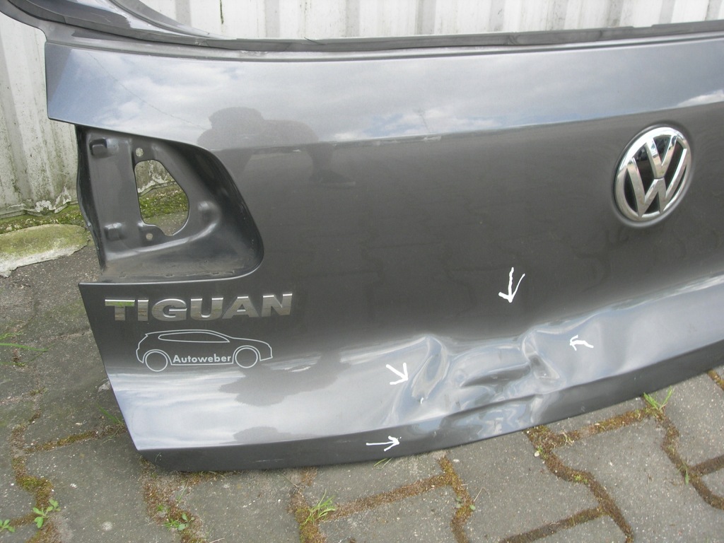 Кришка багажника багажника задня задня vw tiguan 5n0 warszawa в Україні