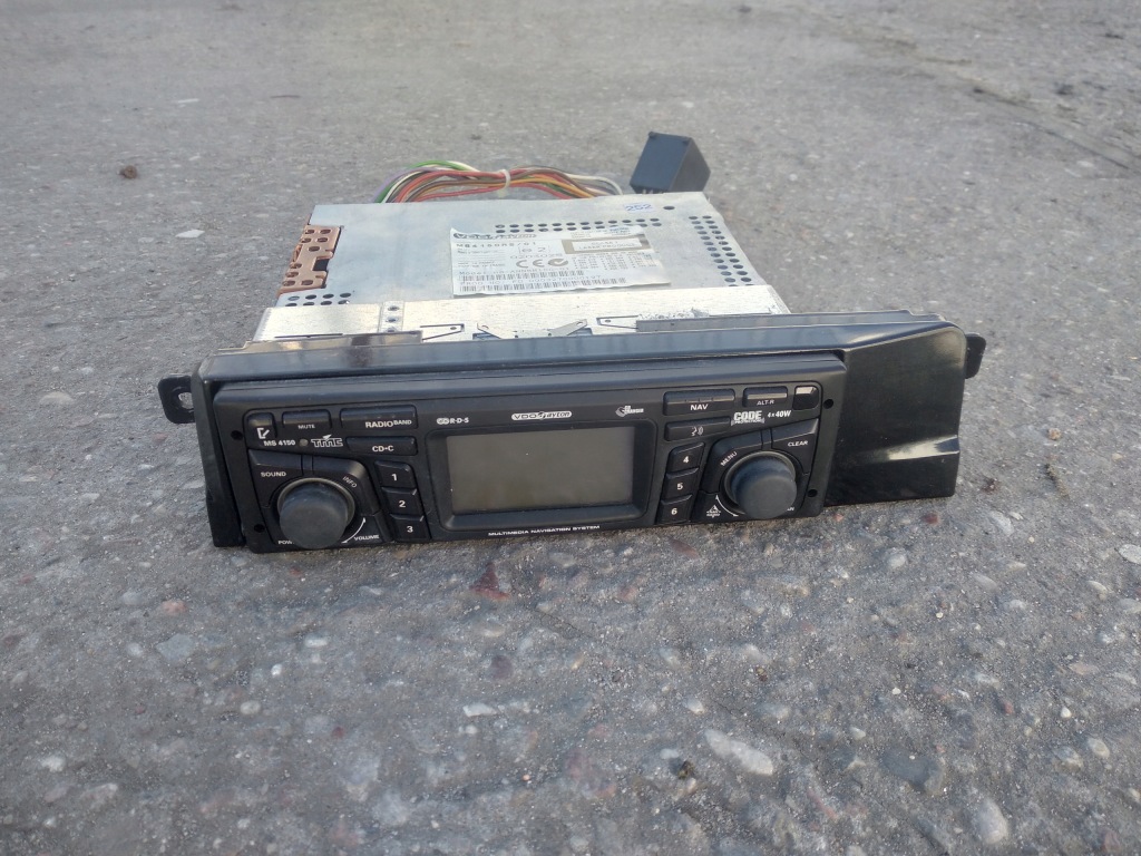 фото №1, Bmw e46 радио cd vdo dayton ms 4150rs-01 рамка