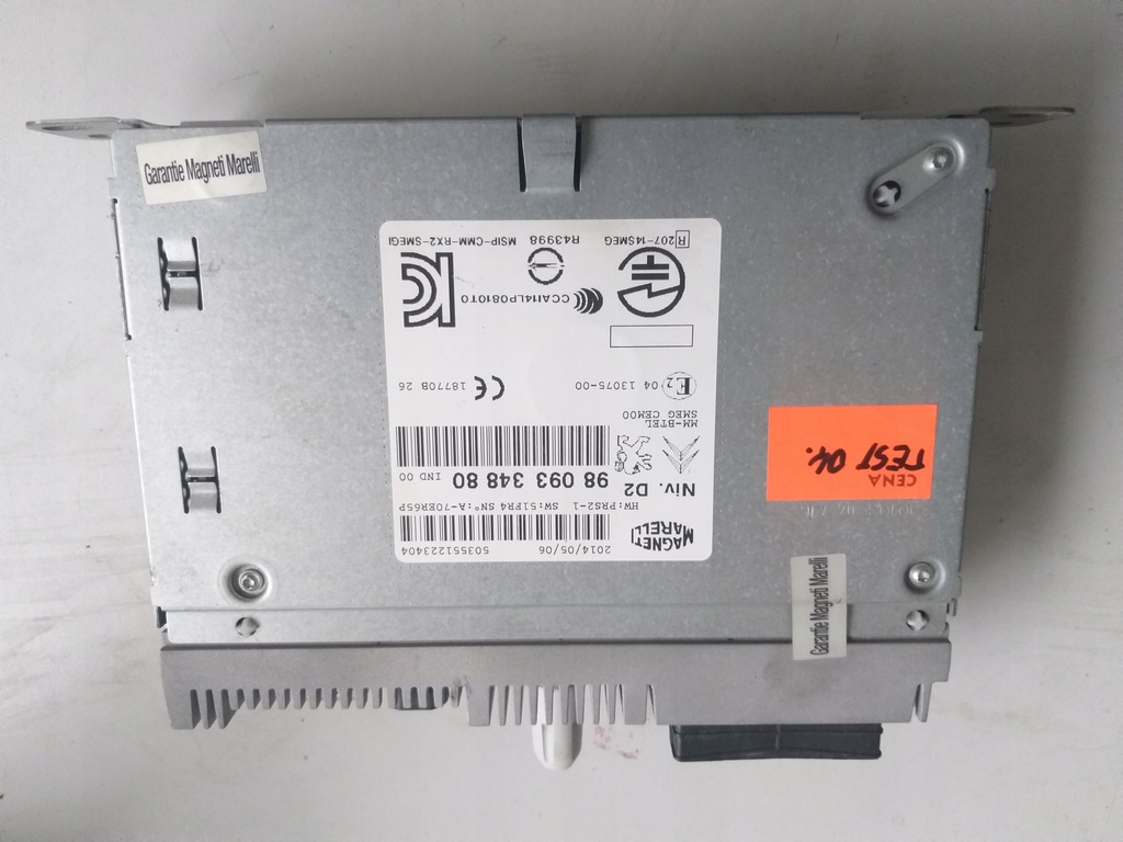 фото №1, Радио навигация 9809334880 c4 grand picasso ii