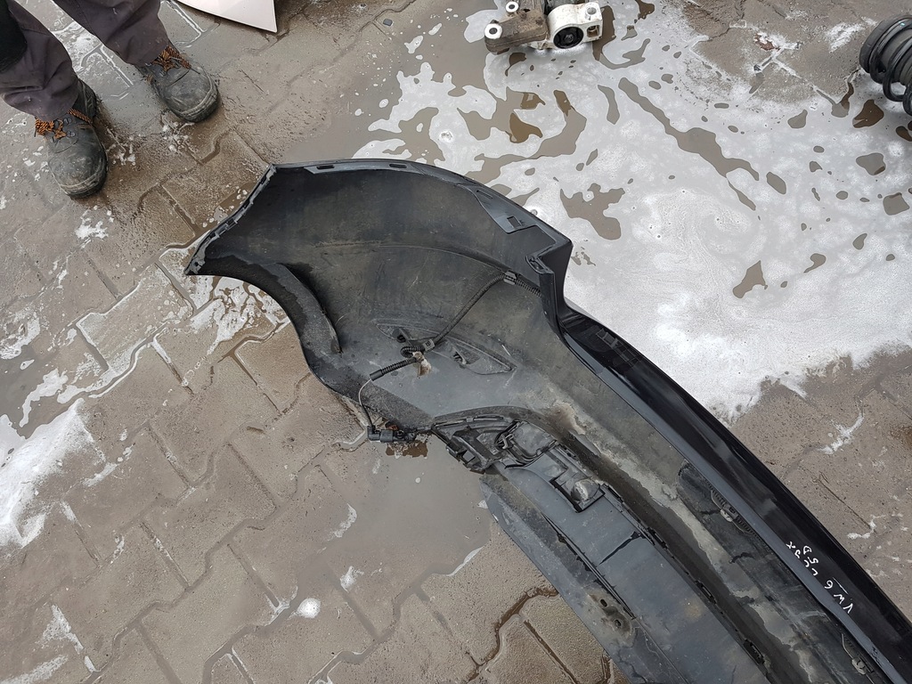 фото №11, Vw golf 6 vi 08-13r hb бампер задняя lc9x