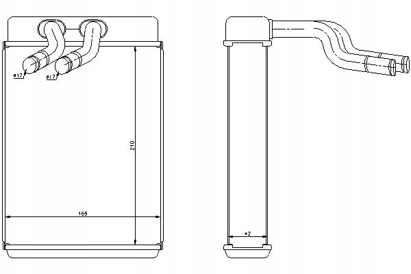 фото №9, Nissens 77610 отопитель hyundai h1 97- 2.4 i