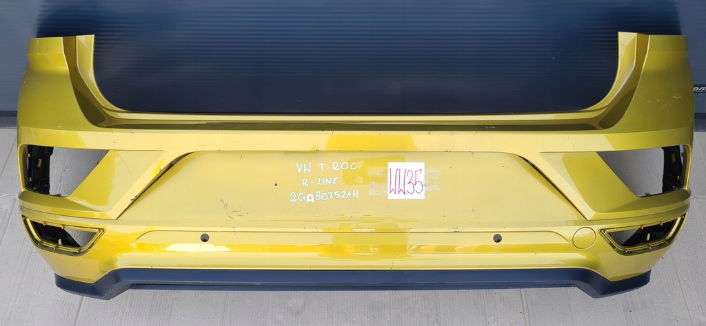 фото №1, Бампер задня vw t-roc r-line 2ga807521h