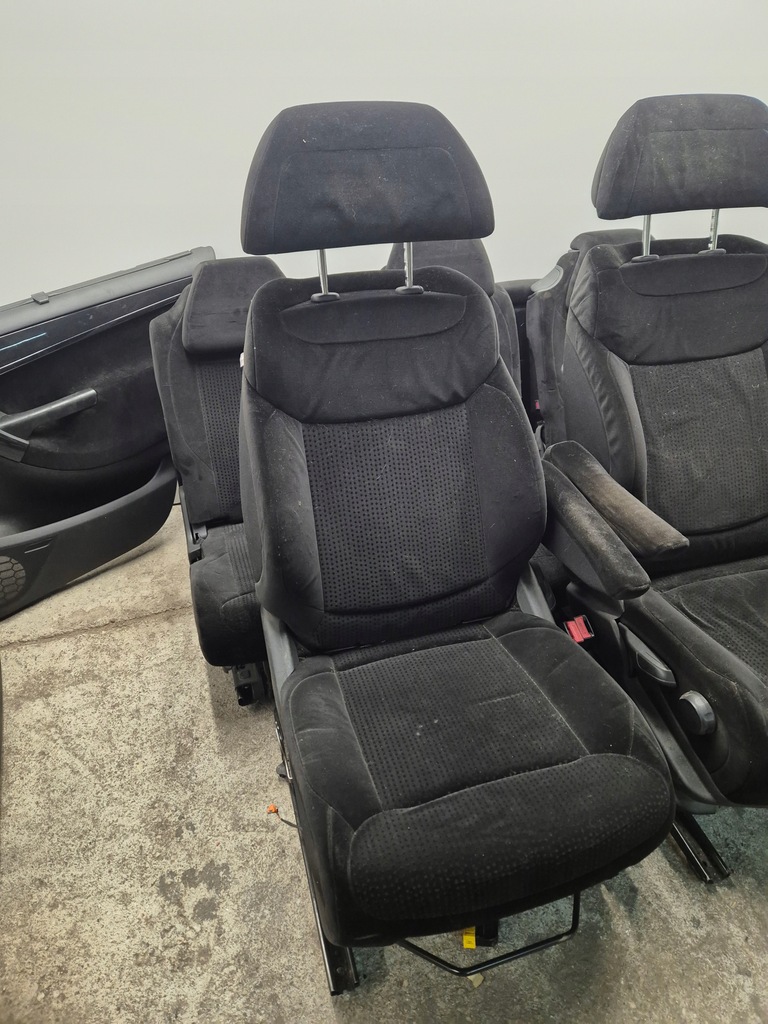 фото №14, Citroen c4 grand picasso сиденья сиденье заднее сиденье обшивки коврик 7 человек комплект