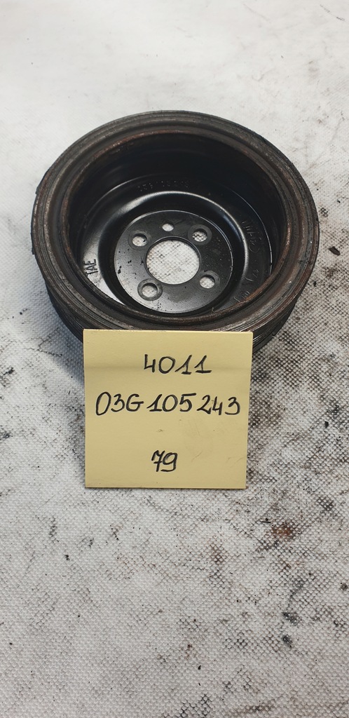 фото №9, Шків колінчастого вала audi vw 03g105243