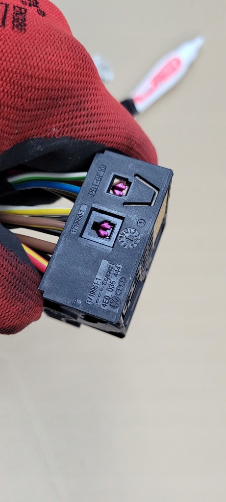 фото №6, Q5 8r sq5 a5 колодка штекер з'єднувач 1394046-1