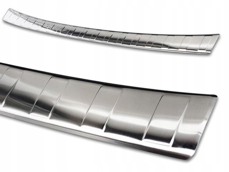 фото №9, Toyota rav4 v набор - накладка na бампер задний + накладки пороговые сталь