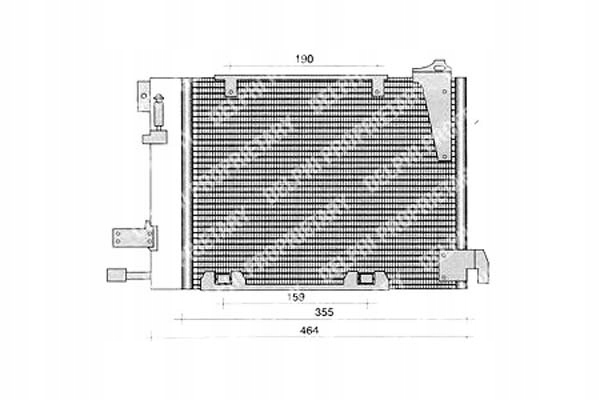 фото №2, Delphi радіатор кондиціонера opel astra g, astra