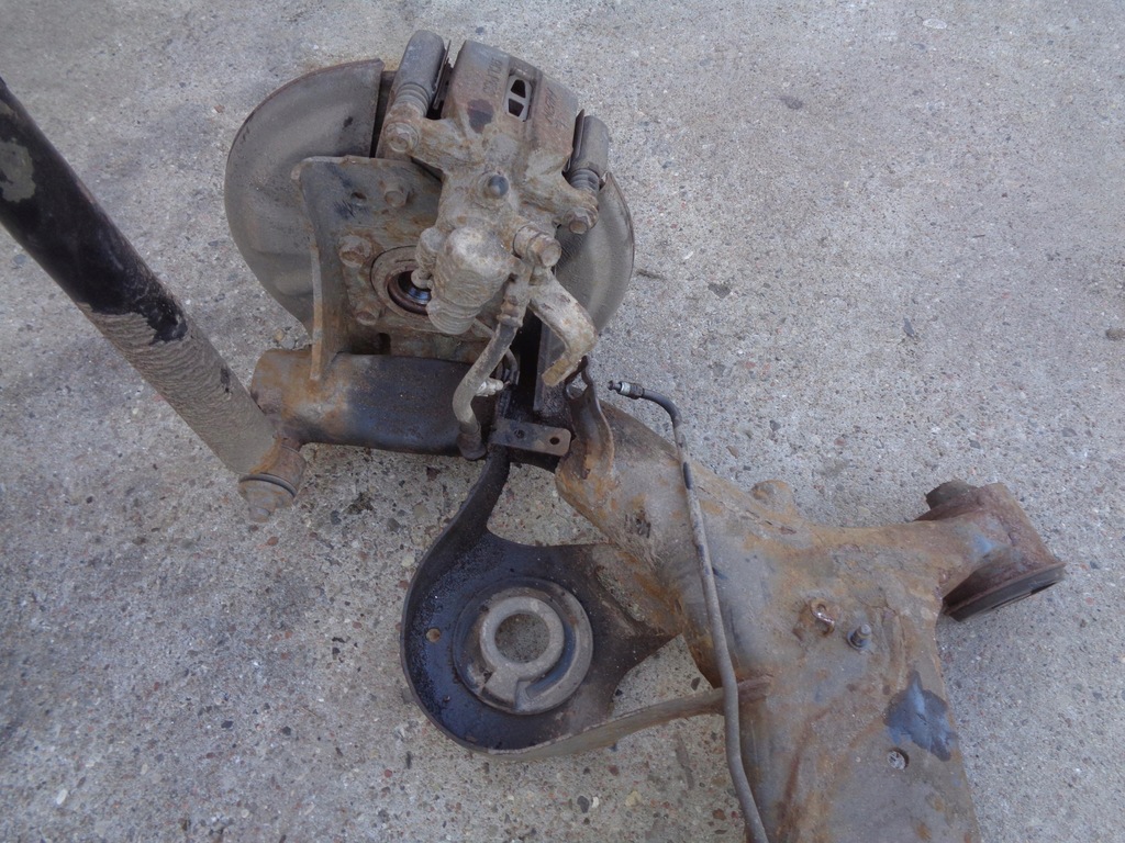 фото №7, Балка задняя oś fiat sedici suzuki sx4 lift fl 4x4 2010-2014r. тормозные диски