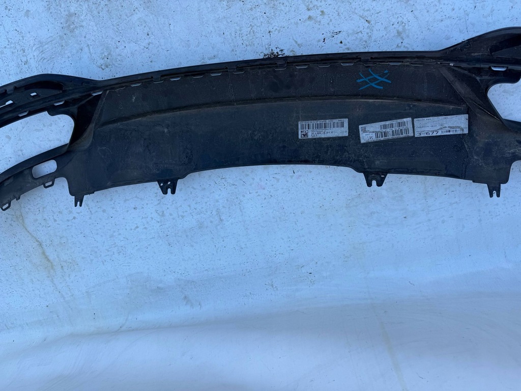 фото №12, Audi a4 s4 b9 lift 2019 молдинг спойлер дифузор бампер задня задній 8w0807521