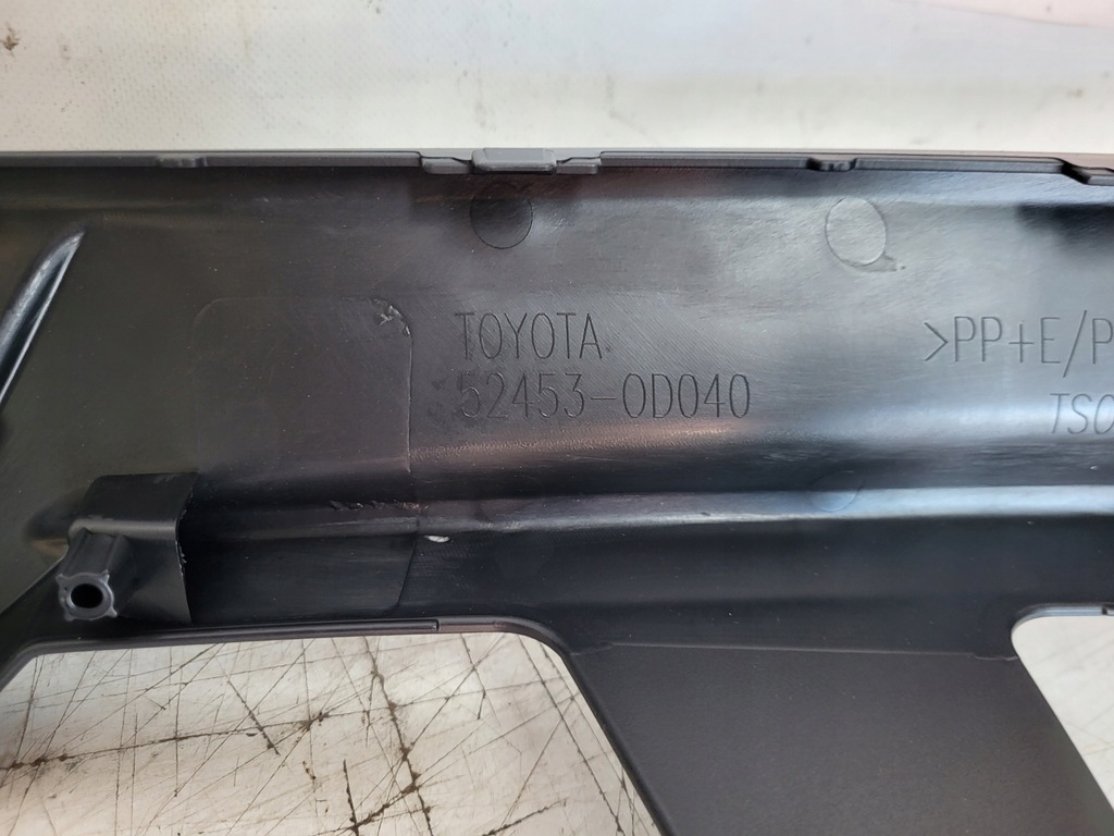 фото №7, Toyota yaris накладка бампера задня дифузор 15-17