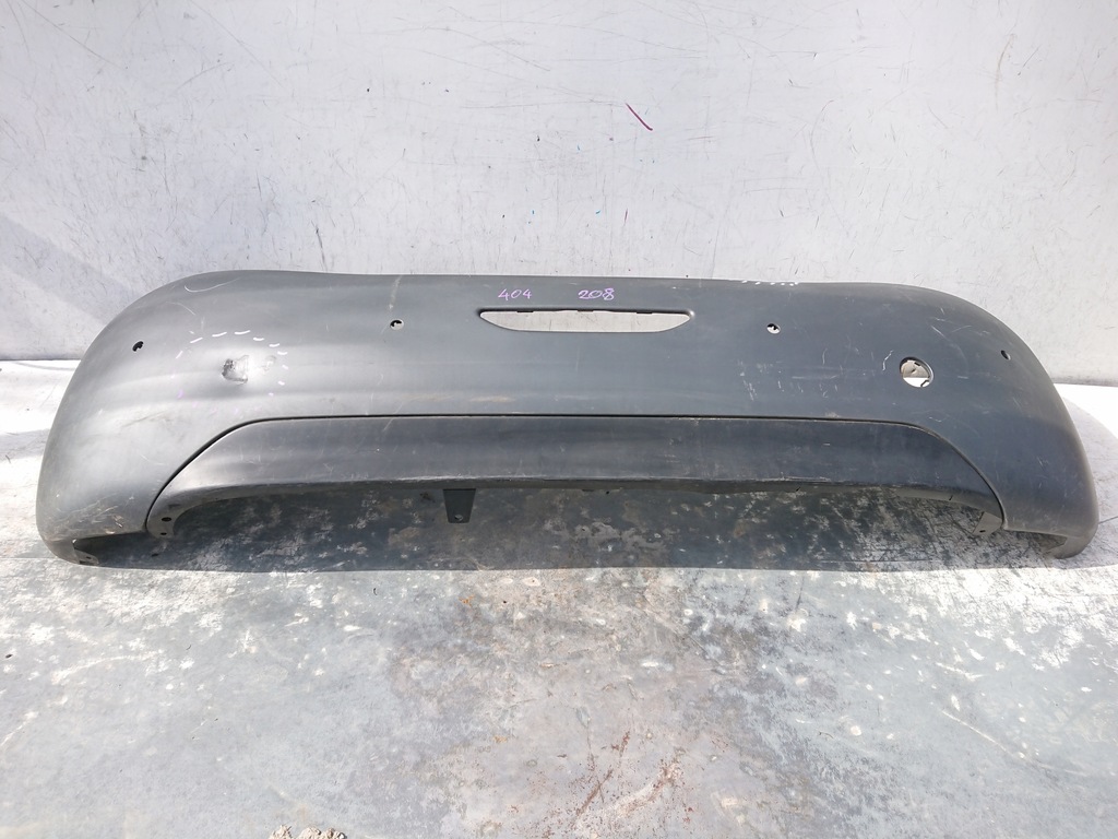 фото №9, Peugeot 208 1 i 12-19 бампер задній задня