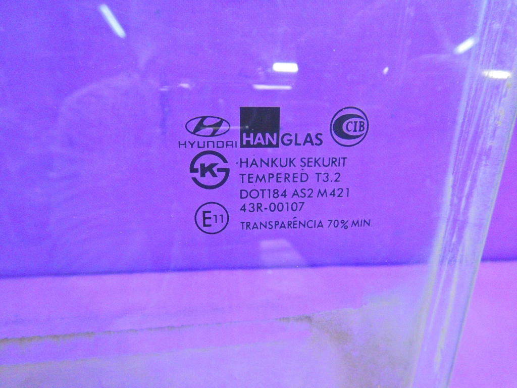 фото №2, Hyundai matrix i 01- скло дверна двері лівий задня ліва задня