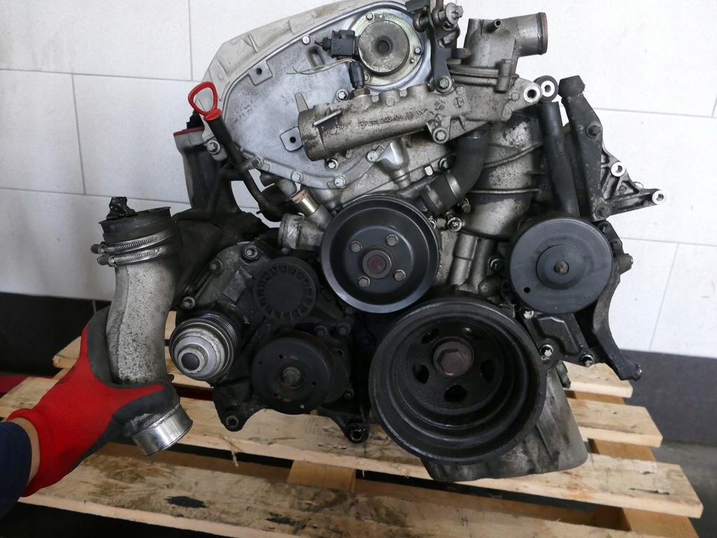 фото №11, Mercedes slk 230 r170 2.3 компрессор двигатель 01r