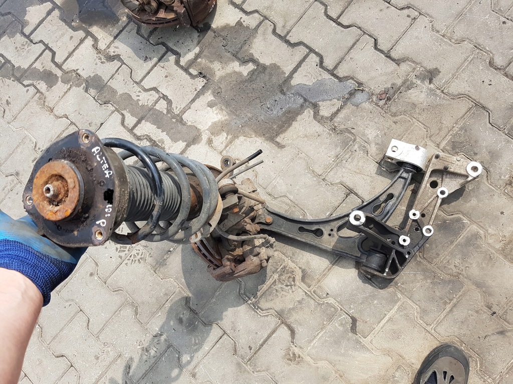 фото №5, Altea 1.9 tdi амортизатор поворотний кулак права перед