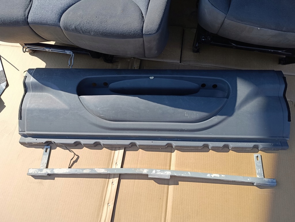 фото №10, Peugeot expert ii 2 сидіння заднє сидіння лавка кріплення комплект двокабінний