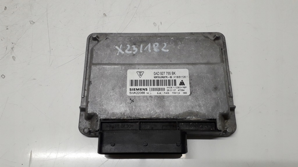 фото №1, Cayenne 7l модуль блок керування коробки редуктор