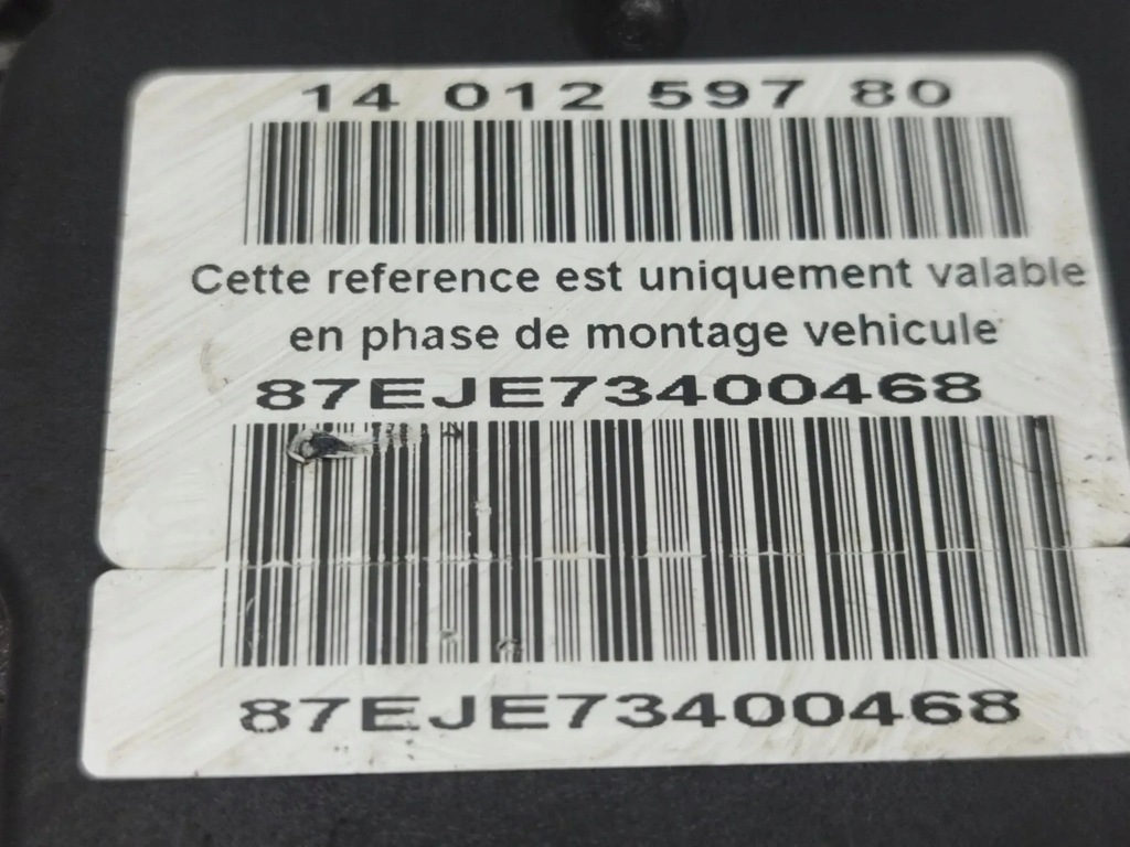 фото №9, Насос abs peugeot expert фургон vf3a_, vf3u_, vf3x_ 1401109880 2.0l