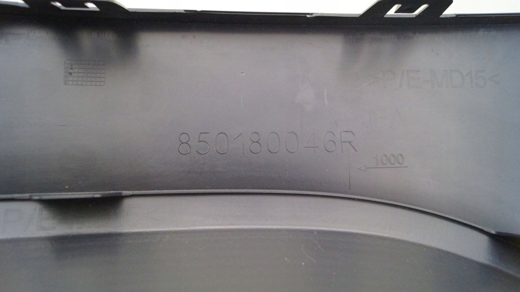 фото №8, Renault scenic 4 iv 16- спойлер накладка бампера