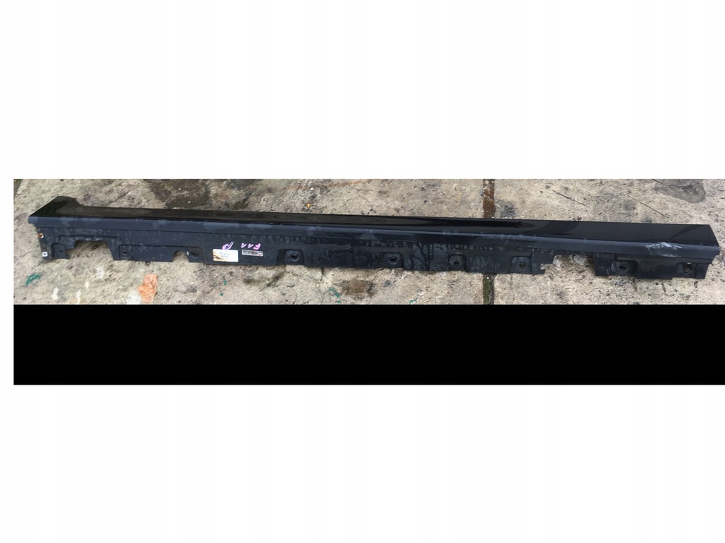 фото №1, Молдинг накладка порог правая bmw f11 black sappir