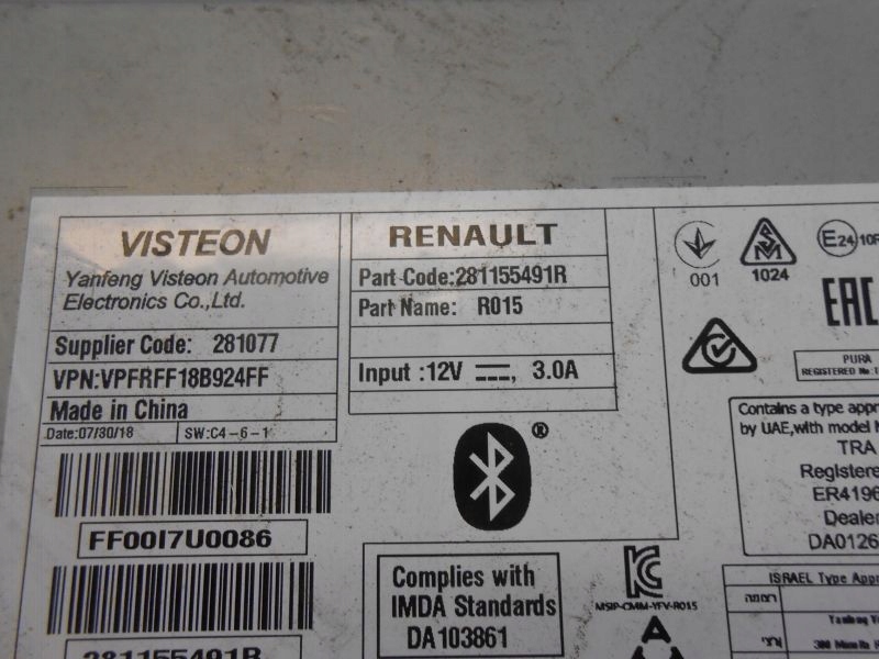 фото №6, Megane iv модуль радио oryg