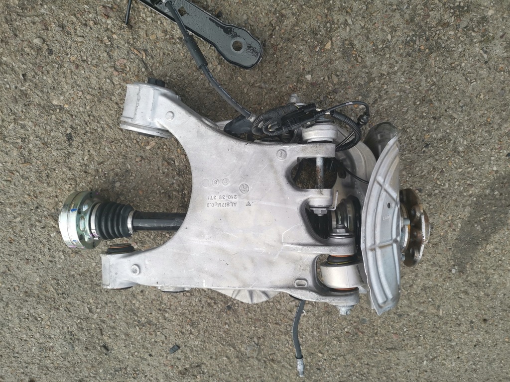 фото №5, Комплектная сторона подвеска левая задняя giulia qv