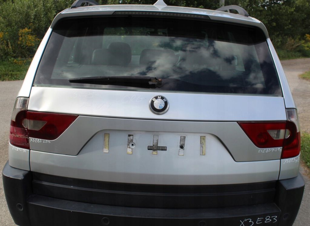 фото №1, Крышка багажника задняя bmw x3 e83 354 titansilber org lak