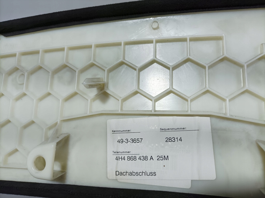 фото №13, Audi a8 d4 long стеля козирки ручки alcantara