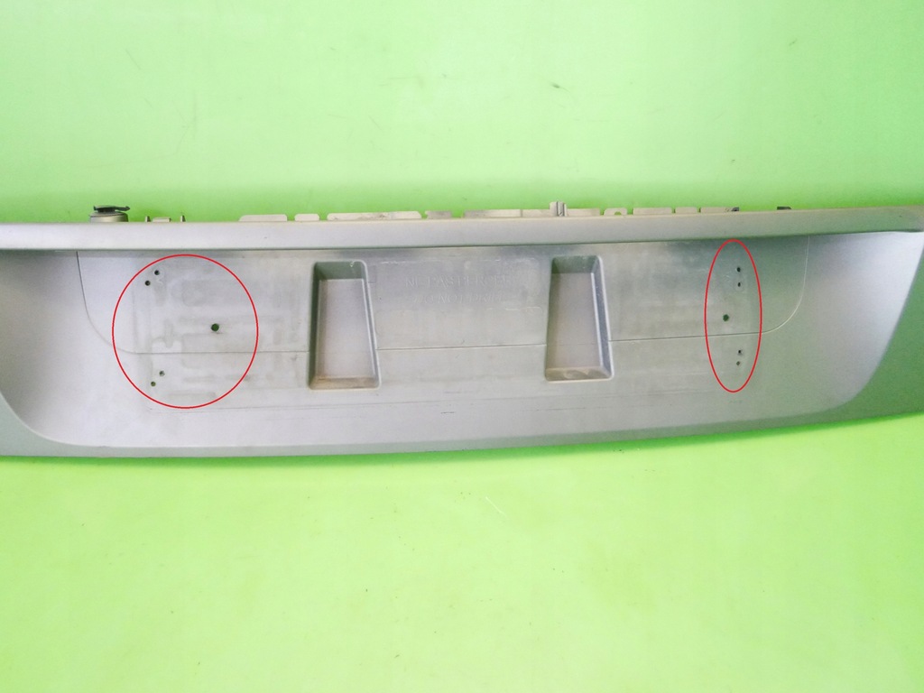 фото №3, Накладка крышки задняя багажника renault grand scenic ii