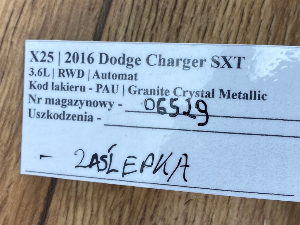 фото №6, Ручка кронштейн кронштейн стельовий dodge charger 2015+