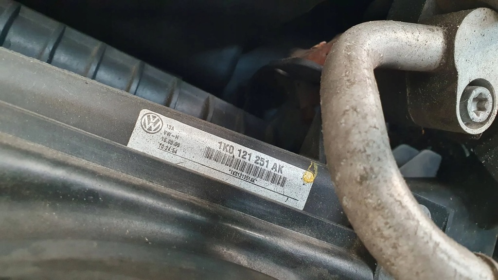 фото №11, Audi a3 8p cabrio lift 08-12 8p підсилювач pas передній радіатор $