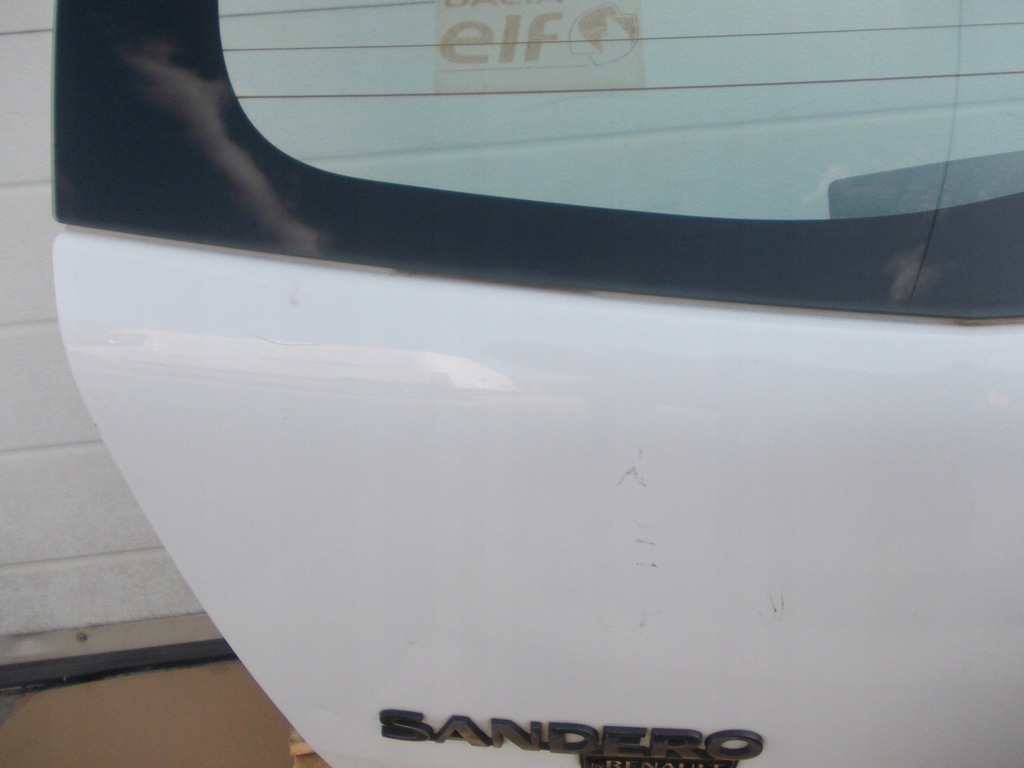 фото №8, Кришка багажника багажника задня dacia sandero i