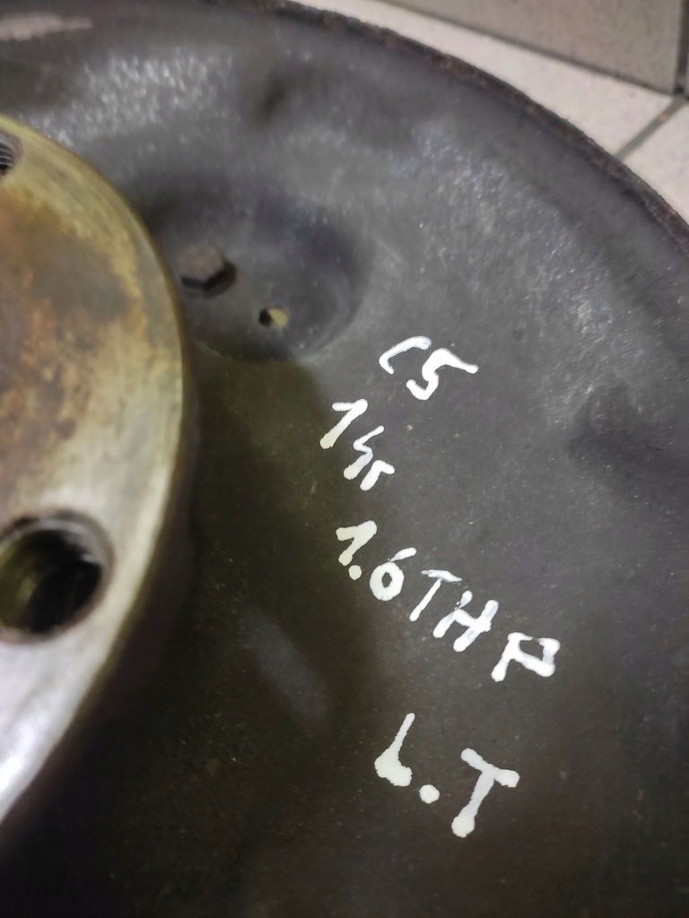 фото №4, Citroen c5 iii 1.6 поворотный кулак ступица левый задняя