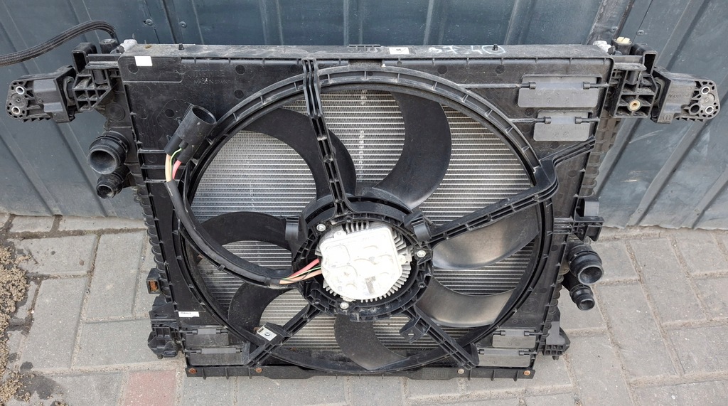 фото №11, Alfa romeo giulia stelvio 2.0 2.9 комплект радиатор 50560314 50554154