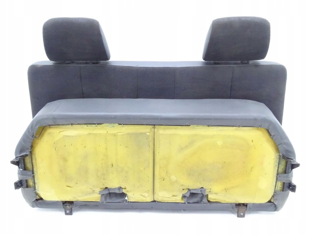 фото №8, Mitsubishi l200 ii / iii 96-06 заднє сидіння задня комплектна підголівники подвійний кабіна