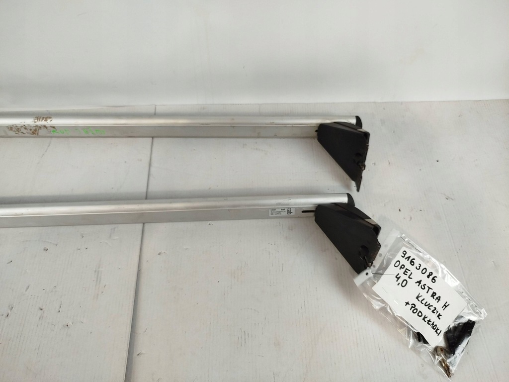 фото №16, Opel astra h багажник крышный оригинал aluminiowe