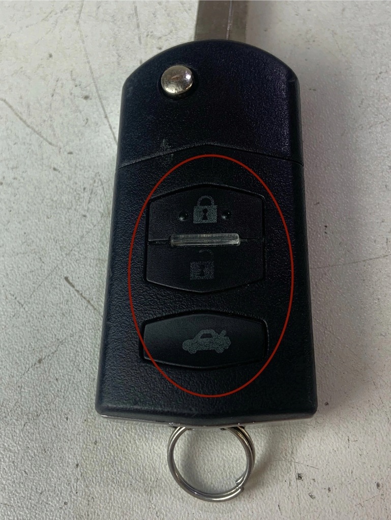 фото №5, Ключ pilot mazda 3 bk 5 6 cx-5 3 кнопки